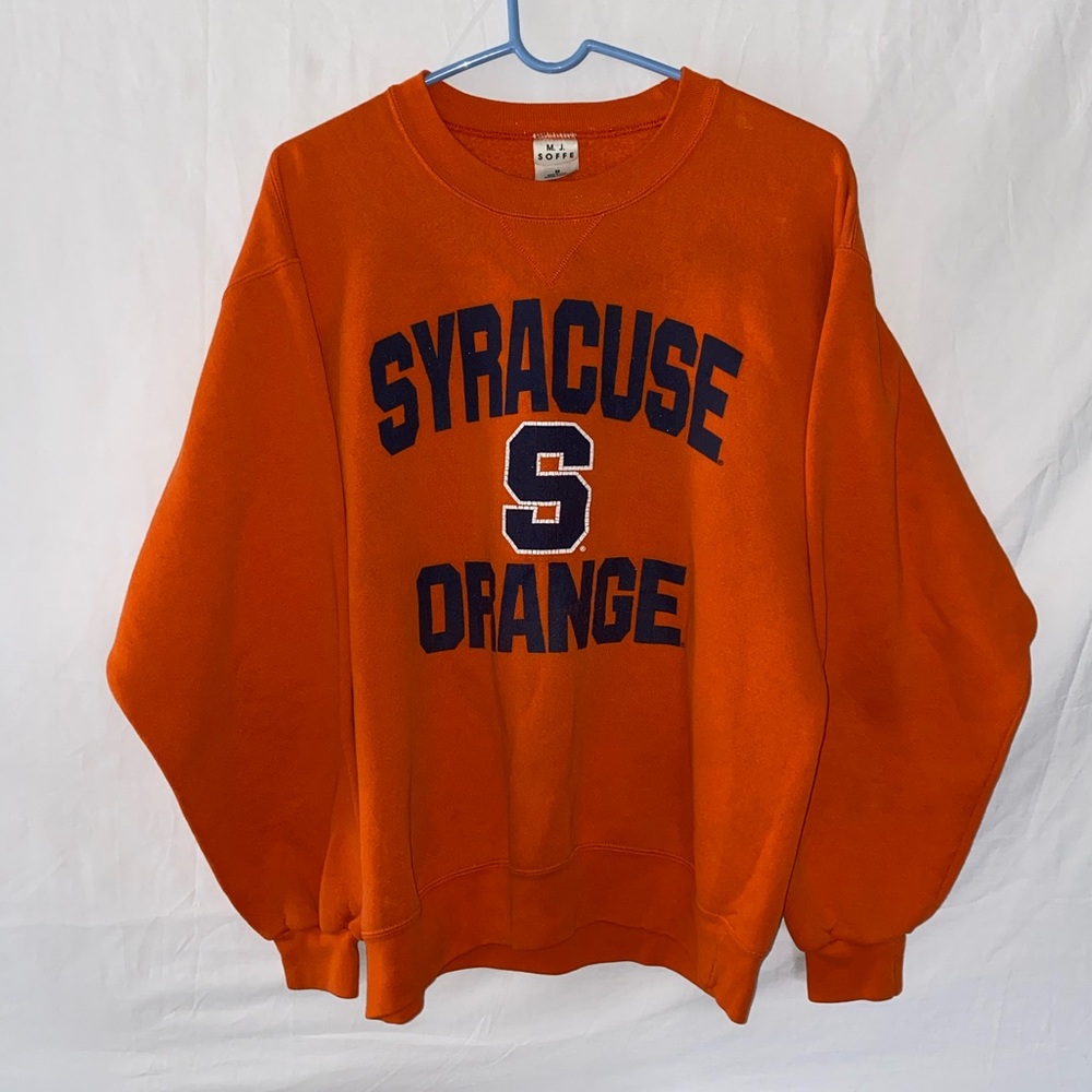 MJ Soffe Vintage Syracuse Orange Sweater - Sz M - NCAA Apparel
